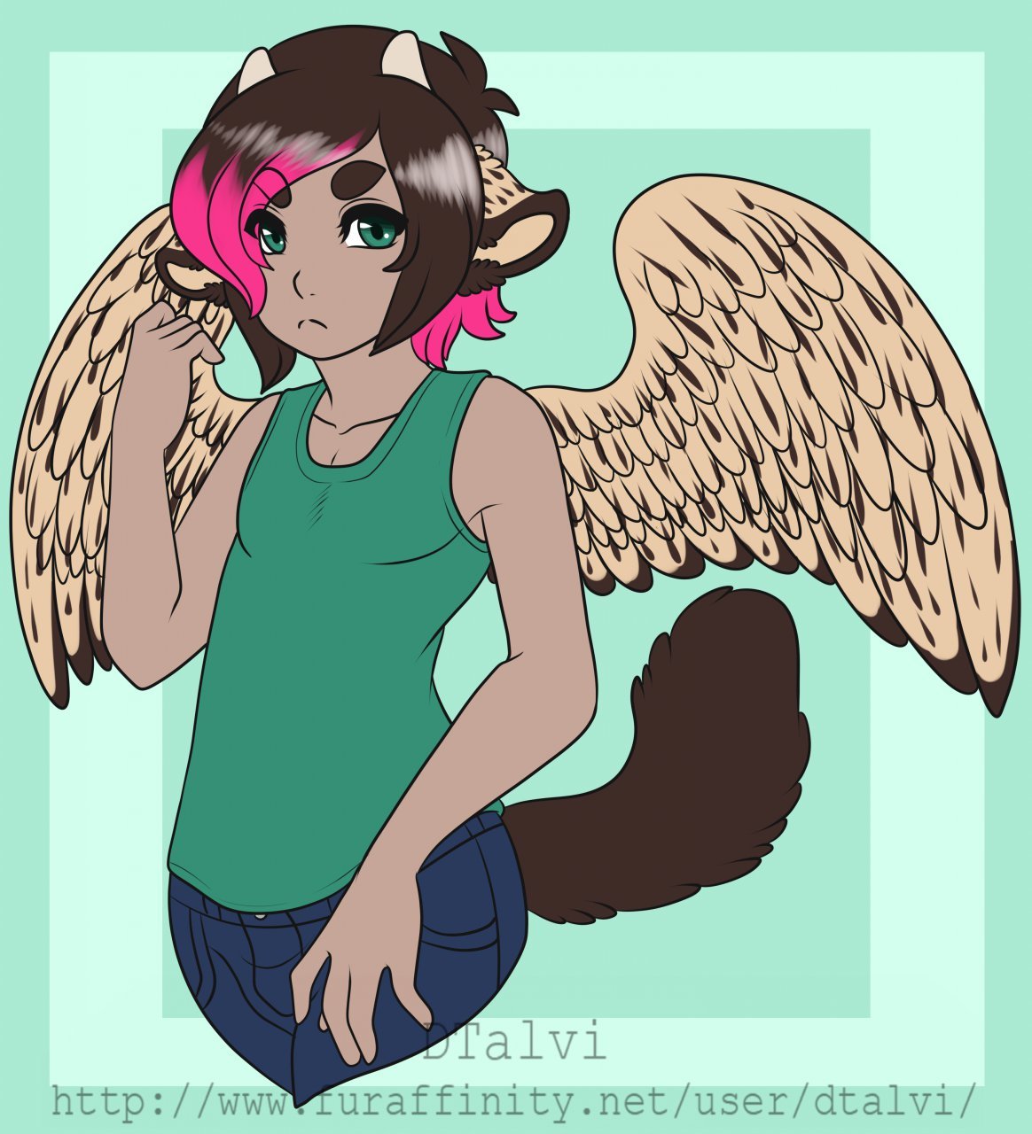 Artwork by DTalvi on FurAffinity