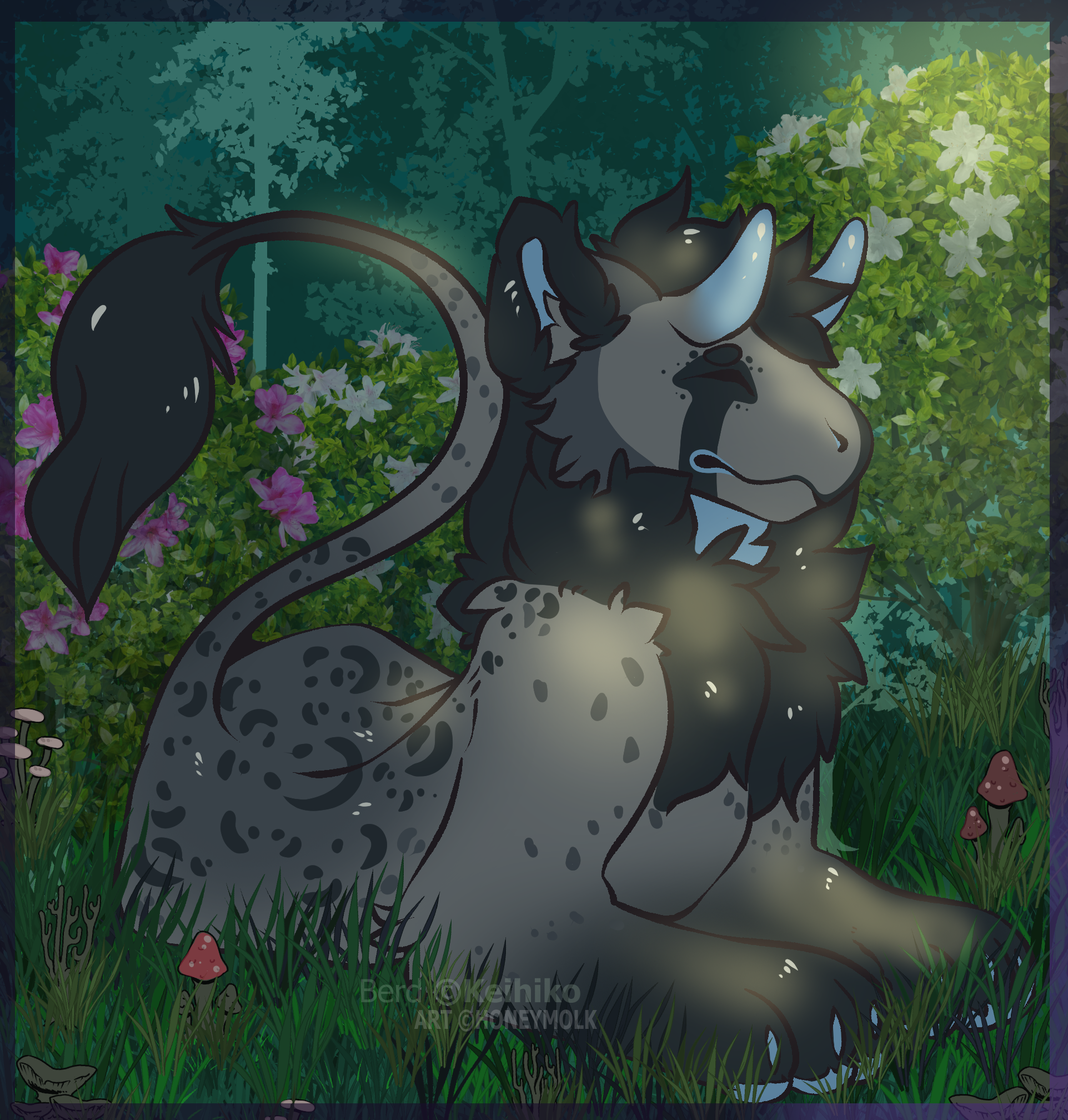 Artwork by ~Honeymolk on Artfight