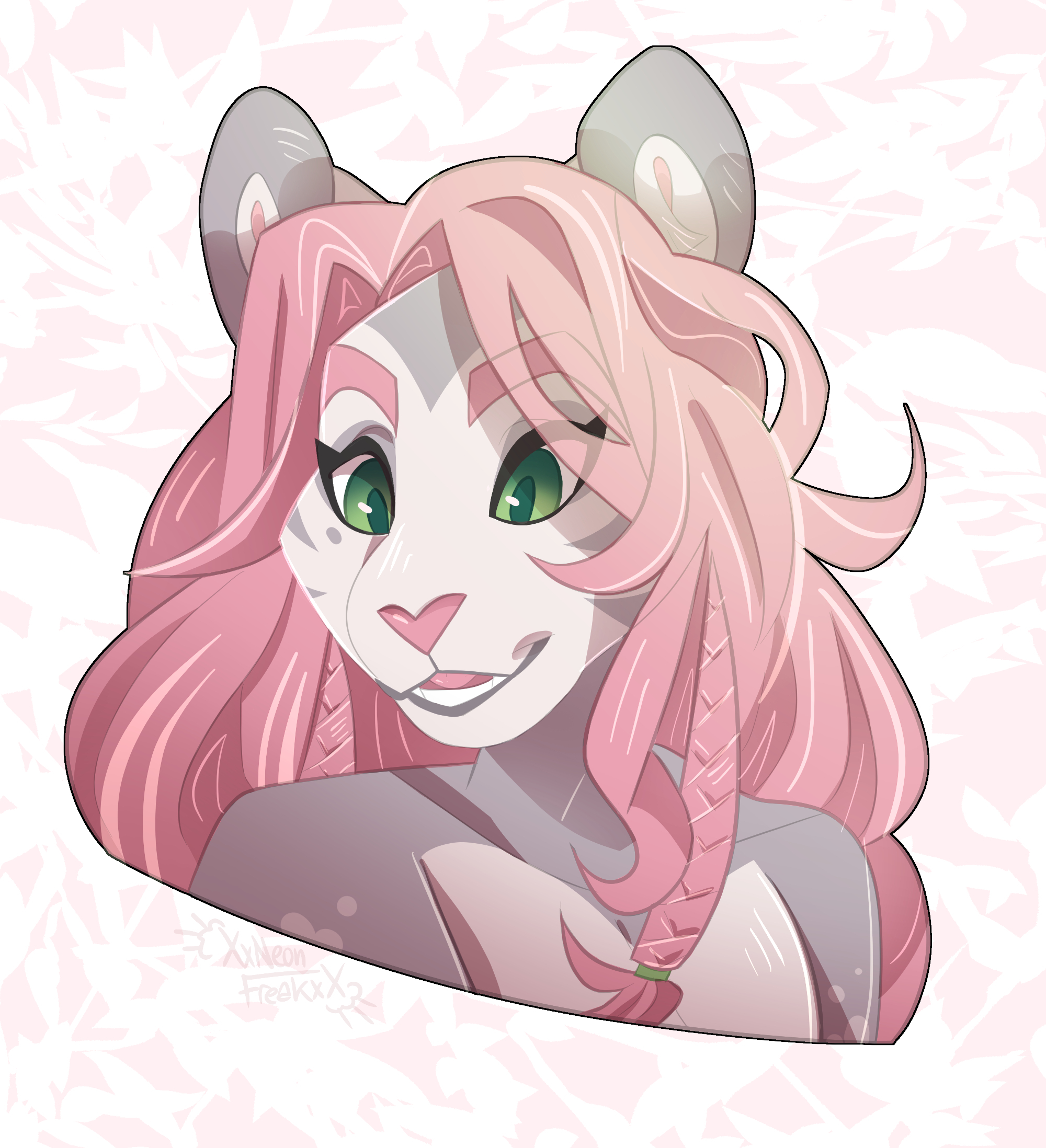 Artwork by XxNeonFreakxX on artfight